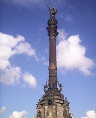 Image showing Columbus column