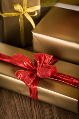 Image showing Christmas gift box