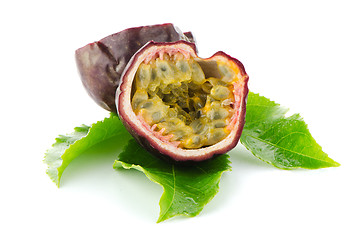 Image showing Fresh passion fruit