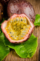 Image showing Passion fruits