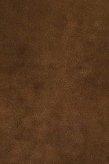 Image showing Brown leather texture closeup