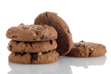 Image showing Homemade chocolate cookies