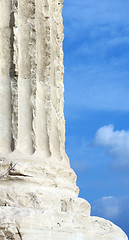 Image showing Ancient Greek Column close up