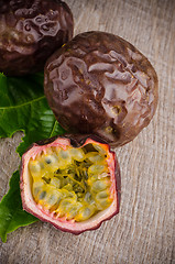 Image showing Passion fruits