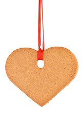 Image showing Gingerbread heart 