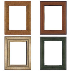 Image showing Four picture frames