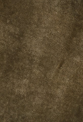 Image showing Brown suede