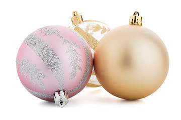 Image showing christmas decorative balls