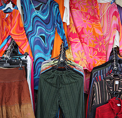 Image showing Colorful Clothes