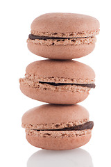 Image showing Colorful French Macarons