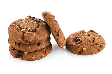 Image showing Homemade chocolate cookies