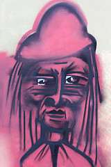 Image showing Portrait Graffiti