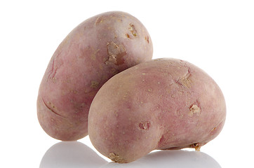 Image showing Red potatoes