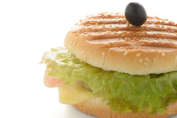 Image showing Hamburger