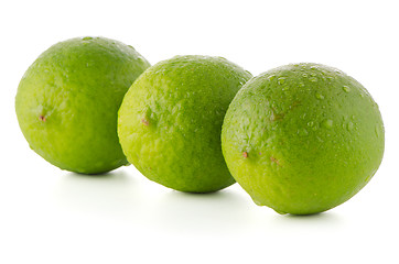 Image showing Fresh green limes