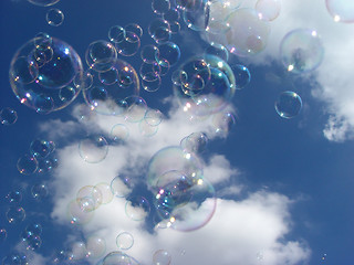 Image showing soap bubbles