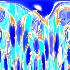 Image showing Abstract 3d background