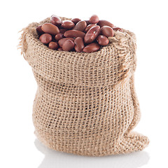 Image showing Red beans bag