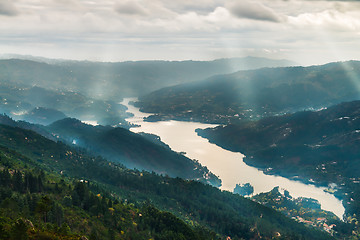 Image showing National park of Geres in Portugal 