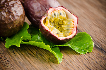 Image showing Passion fruits