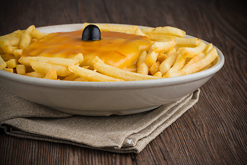 Image showing Francesinha on plate