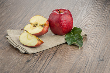 Image showing Apples closeup