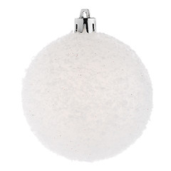 Image showing White Christmas bauble