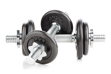 Image showing Dumbbell weights