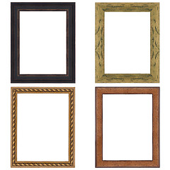 Image showing Four picture frames