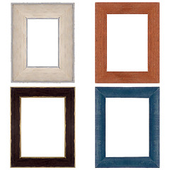 Image showing Four picture frames