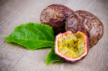 Image showing Passion fruits