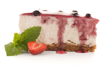 Image showing Cheese Cake slice