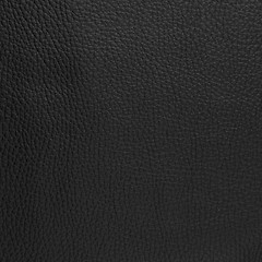 Image showing Black leather texture