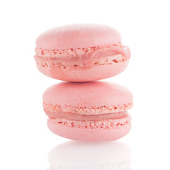 Image showing Colorful French Macarons