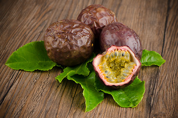 Image showing Passion fruits