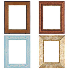 Image showing Four picture frames