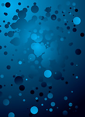 Image showing bubble candy blue