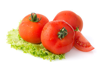 Image showing Red tomatoes