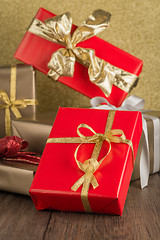 Image showing Christmas gift box