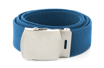 Image showing Blue belt