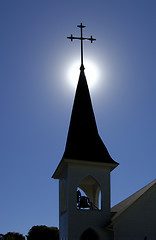 Image showing Church Spire and Belfry