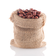 Image showing Red beans bag