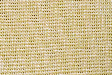 Image showing Yellow fabric texture