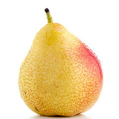 Image showing Single ripe pear 