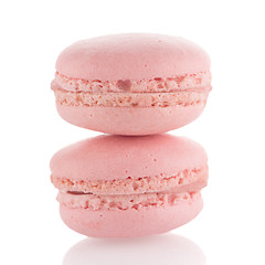 Image showing Colorful French Macarons