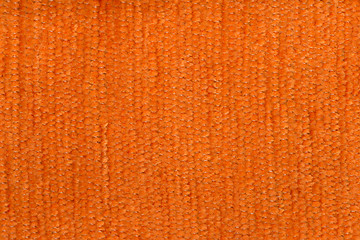 Image showing Orange fabric texture