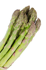 Image showing Bunch of green asparagus\r