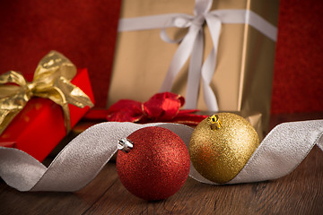 Image showing Christmas gift box