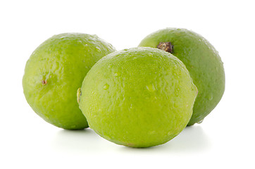 Image showing Fresh green limes