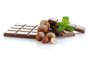 Image showing Chocolate parts